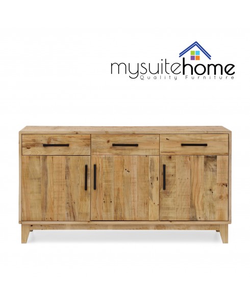 Portland Solid Recycled Pine Timber Buffet