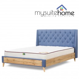 Charlie Cf9118 Blue Double Bed
