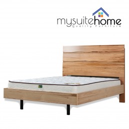 Newton Solid Messmate Timber Queen Bed Frame